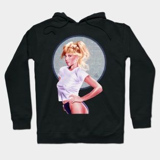 Judy Landers, the blonde guest star of the 80s Hoodie